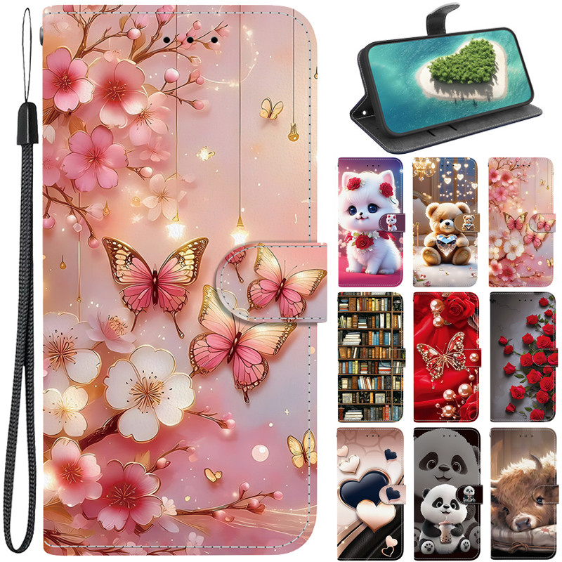Dành Cho OnePlus Nord CE5 CE4 Lite Ốp lưng Mèo Gấu Trúc Bướm Dễ Thương Cho One Plus CE 4 3 2 Lite 5G