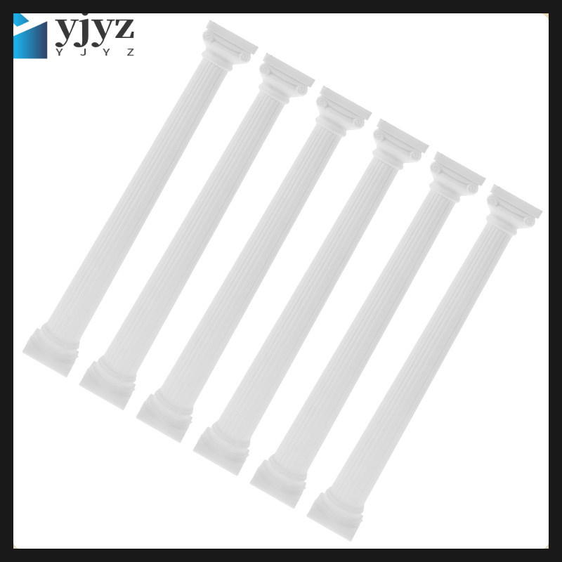 🏠 6Cái Cột Nhỏ La Mã Trắng Làm Đạo Cụ Chụp Hình Trang Trí