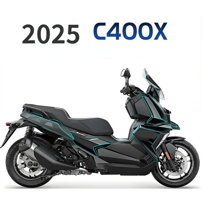 Suitable for C400X bike cover, C400X motorcycle shell transparent scratch-resistant sticker