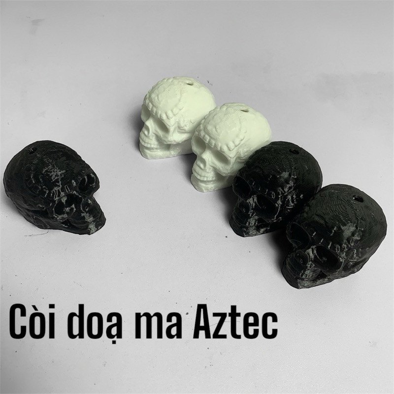 Còi Tử Thần Dọa Ma Của Người Aztec - Tiếng hù doạ của người Aztec - In 3D