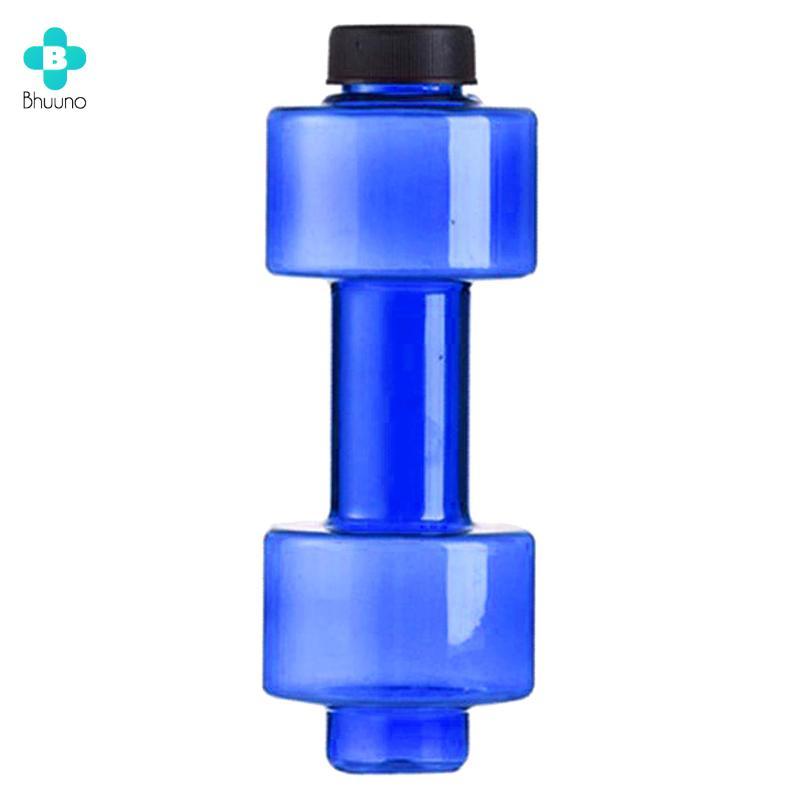Di Động Dumbell Dung Tích Lớn Chai Uống Dumbell Hình Dạng Chai Nước Barbell Turnhalle Tập Thể Dục Th
