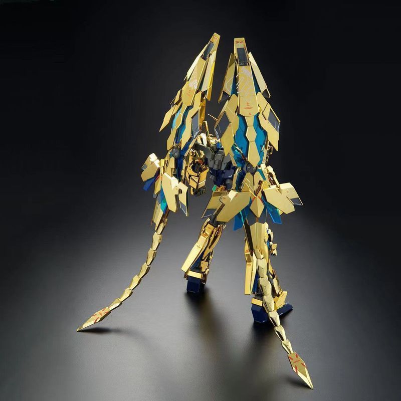 Phiên bản mạ điện Star HG1 / 144 Phoenix Golden Phoenix No. 3 Đồ chơi mô hình lắp ráp Unicorn Gundam