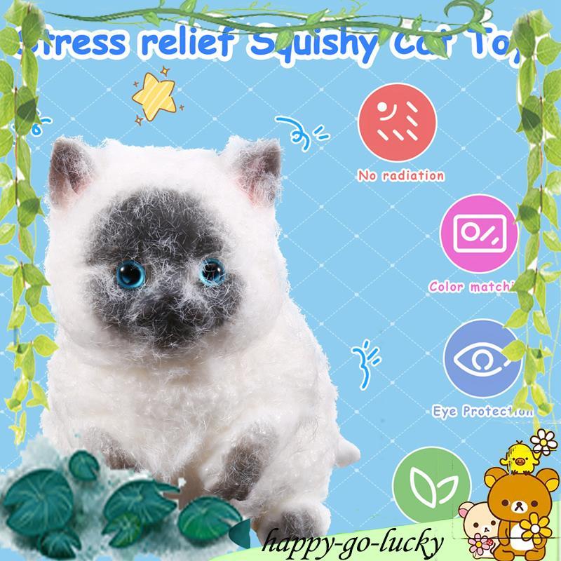 [xinggao.vn] Đồ chơi mèo Squishy nhỏ Giảm căng thẳng Đồ chơi Squishy Mèo ngộ nghĩnh Đồ chơi Squishy 