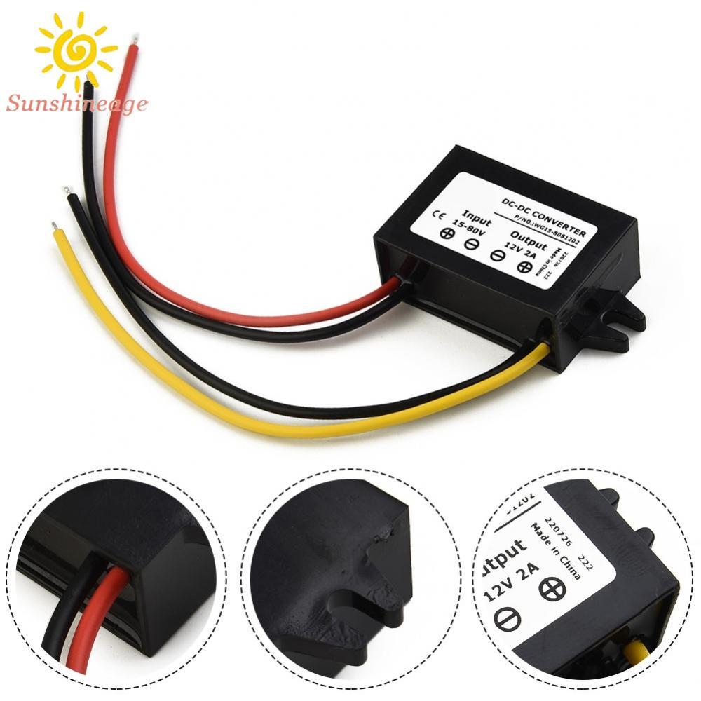 Bộ chuyển đổi bước xuống 15V 72V sang 12V 2A DC DC bền bỉ Chống sốc & chống ẩm