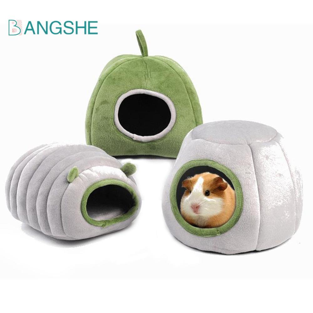 BANGSHE Hamster House Soft Guinea Pig Ấm áp Ferrets Ấm cúng Lều thú cưng sang trọng