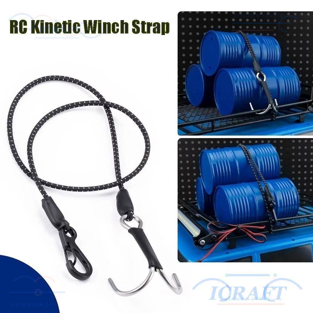 Dây tời động học RC ICRAFT, Dây tời RC đàn hồi tỷ lệ 1 / 10, Chất lượng cao có móc nối dài Dây đàn h