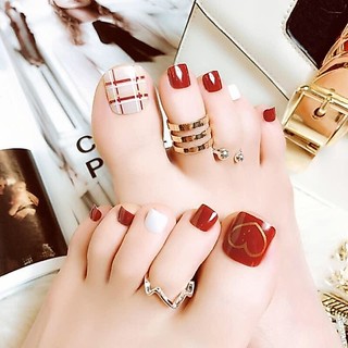 Móng úp chân HSM phom ngắn hộp 500 móng CHÍNH HÃNG