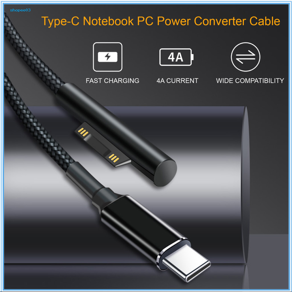 [Ky] dành cho Microsoft Surface Pro 3 / 4 / 5 / 6 / Go / Book 1 / Book 2 Plug Play Laptop Power Conv