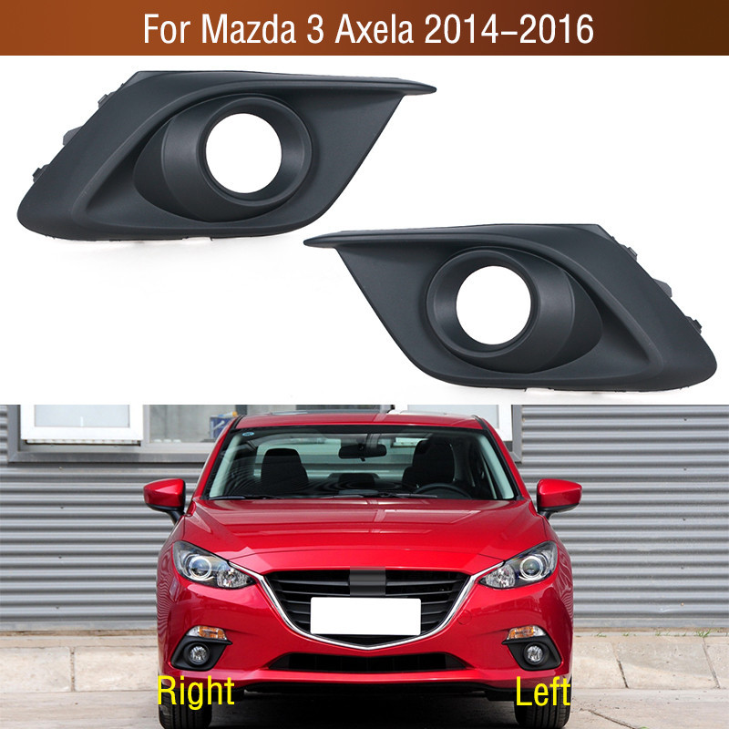 Dành Cho Xe Mazda 3 Axela BM M3 2014-2016 Ốp Đèn Sương Mù Mazda 3