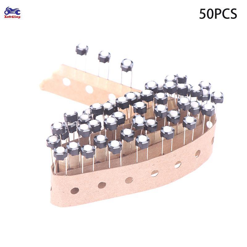 XOITOP 50 X Bla Tact Micro Switch DJ Nút Chơi DSG1117 Cho CDJ2000 CDJ900 CDJ400 CDJ-2000NXS Chơi Tạm