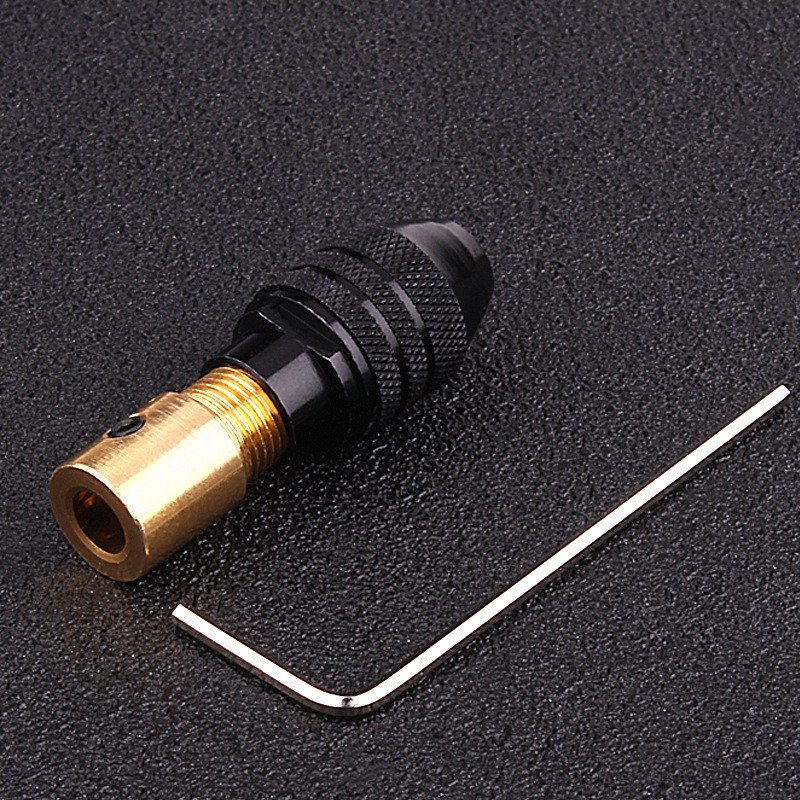 Máy mài điện Chuck Máy khoan điện Micro Máy khoan tự săn chắc Chuck 2,35-3,17mm Đồng thau nhỏ khoan 