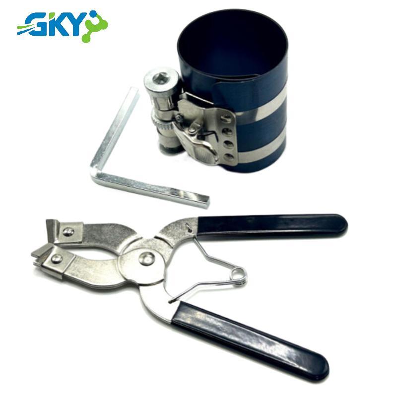 GKY 1 Bộ Động Cơ Ô Tô Piston Vòng Cài Đặt Loại Bỏ Kích Thước Có Thể Điều Chỉnh Từ 53mm Đến 150mm Với
