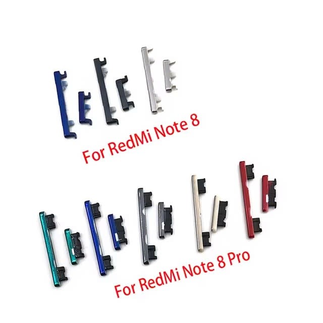 Nút nhựa mở nguồn power on off redmi note 8 pro, nút âm lượng volume 2015105, M1906G7I, M1906G7G giá