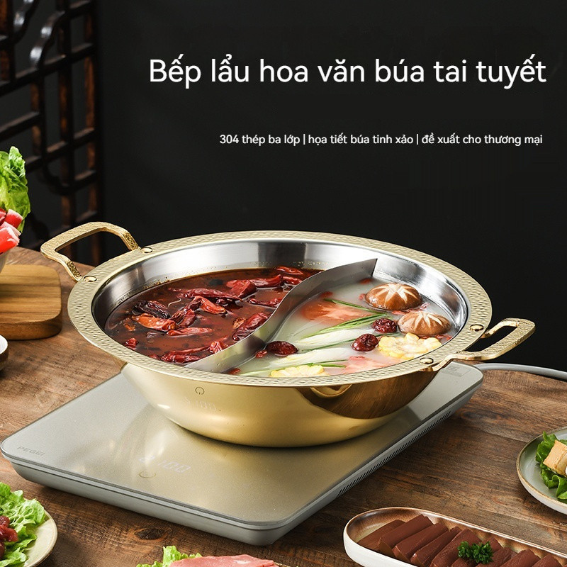 Nồi hai tai inox 304. Nồi vịt quýt - Cooking Pot