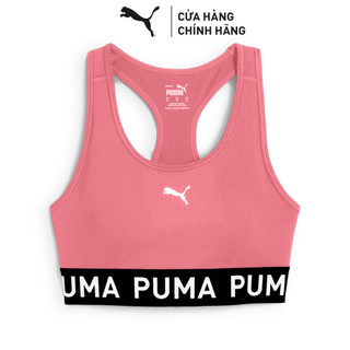 Áo Ngực Tập Luyện PUMA Nữ 4KEEPS STRONG BRA - MID Wild Pink Màu Hồng