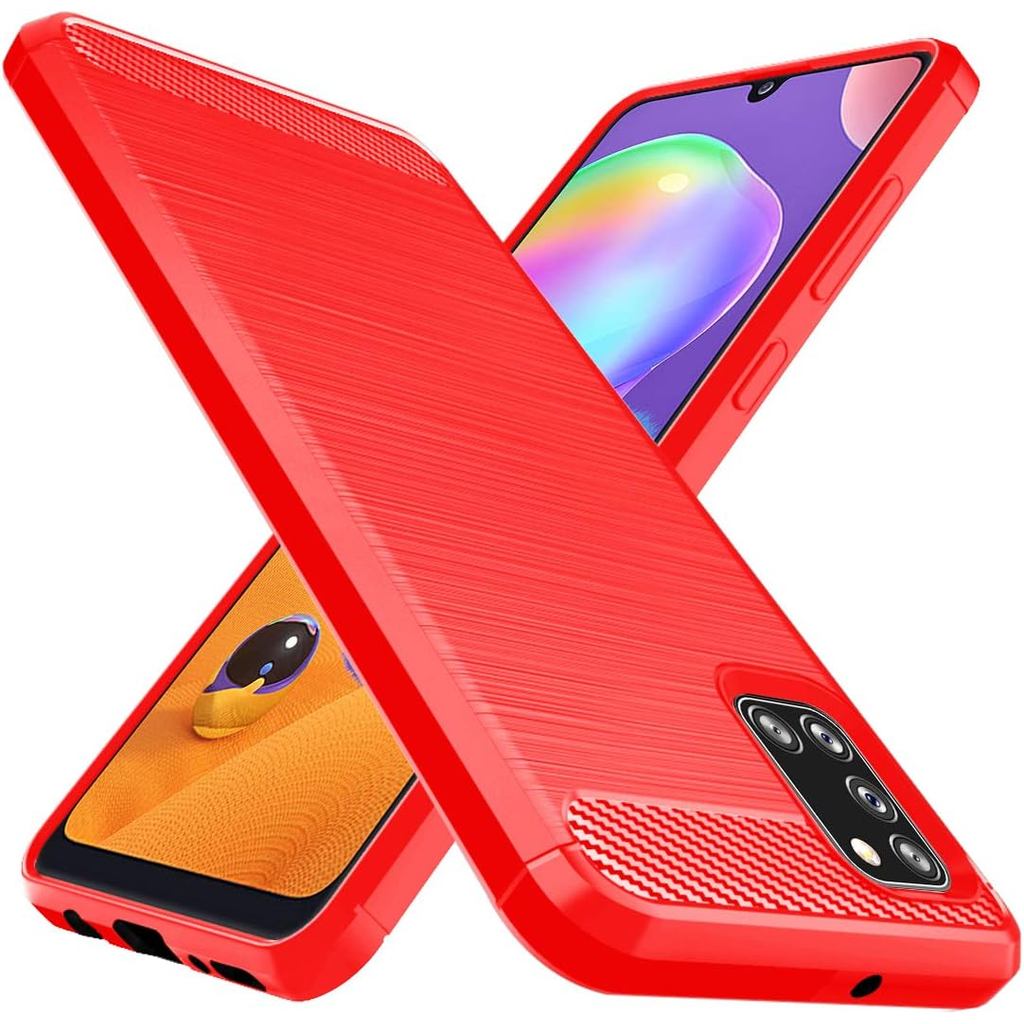 Osophter cho Galaxy A31 Ốp điện thoại bảo vệ cao su TPU linh hoạt giảm xóc cho Samsung Galaxy A31 (Đ