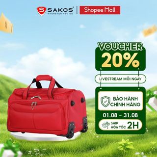 Túi cần kéo du lịch cao cấp sakos stilo tiện lợi di chuyển