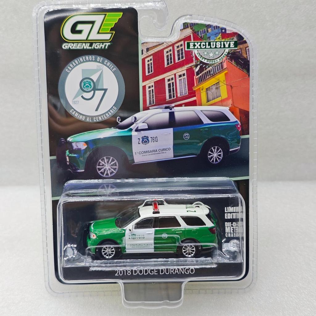 GreenLight GreenLight 1: 64 2018 Xe cảnh sát Dodge Durango Chile 30079