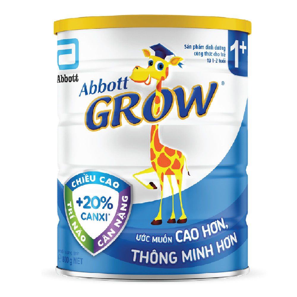 SPDD Abbott Grow 1+ (1-2 tuổi) hộp thiếc 800g - 08739