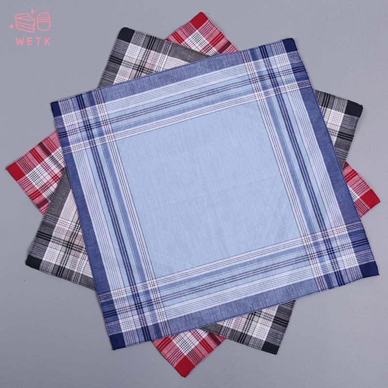 [WETK] Khăn tay Cotton 40x40CM dành cho người lớn Big Square s Khăn mặt đa năng Nam Khăn lau mồ hôi 