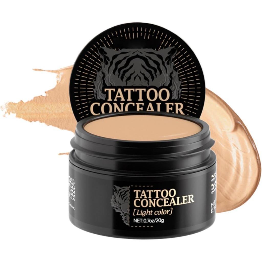 BodyConcealer, WaterproFullCoverageBodyCamouflage-20g, TattooesCoverUpTransfer-RestantLegBodysMakeup