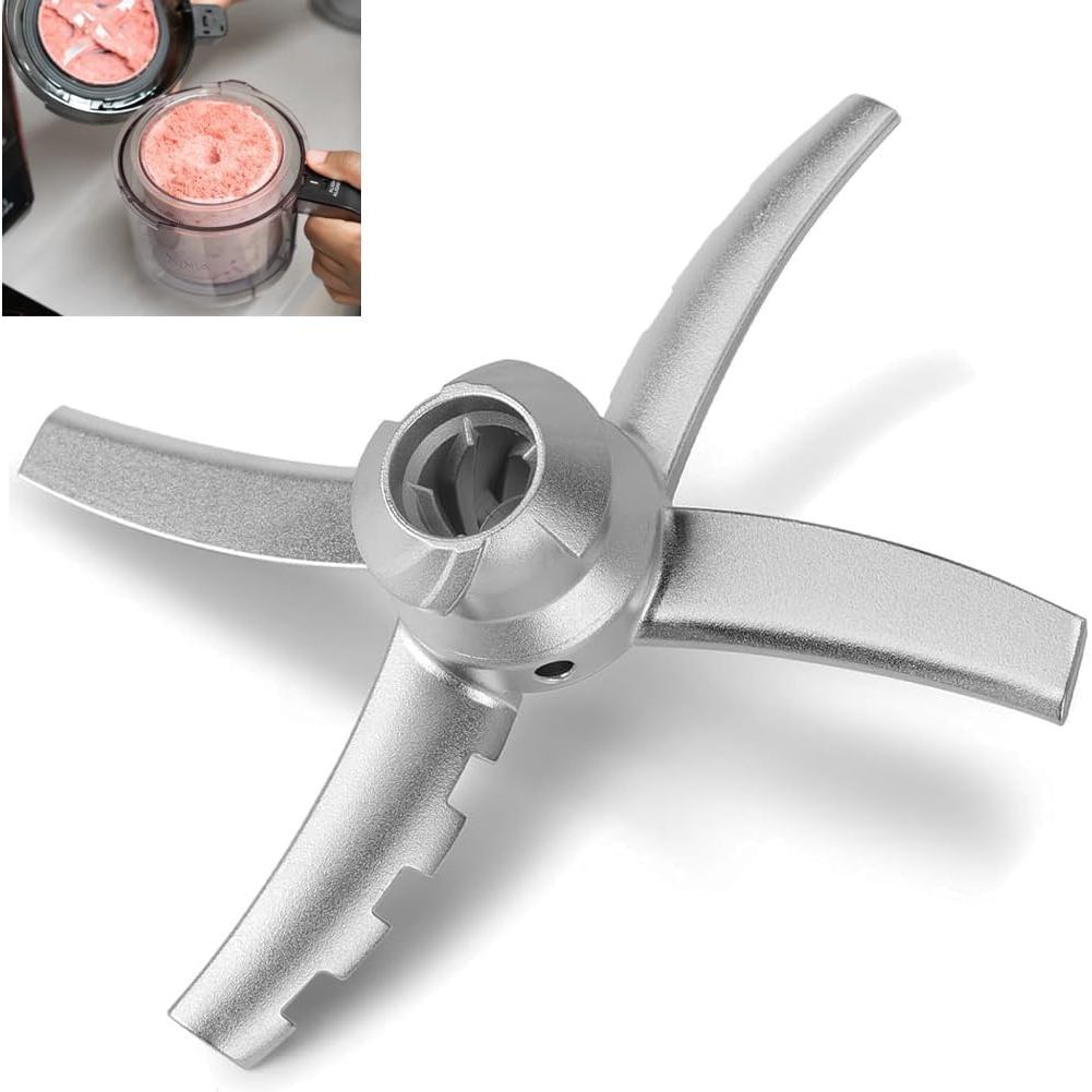 Dành Cho Ninja CREAMi Deluxe Blade Paddle, Linh Kiện Thay Thế Lưỡi Dao Tương Thích Với Ninja Creamy 