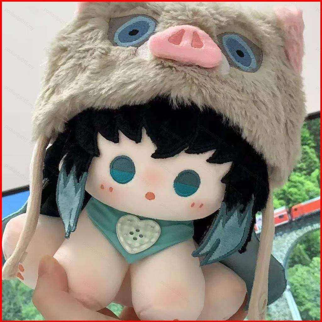 PF Demon Slayer: Kimetsu no Yaiba Tokitou Muichirou Plushie Dễ Thương Ngồi Shorthug Body Cotton Doll