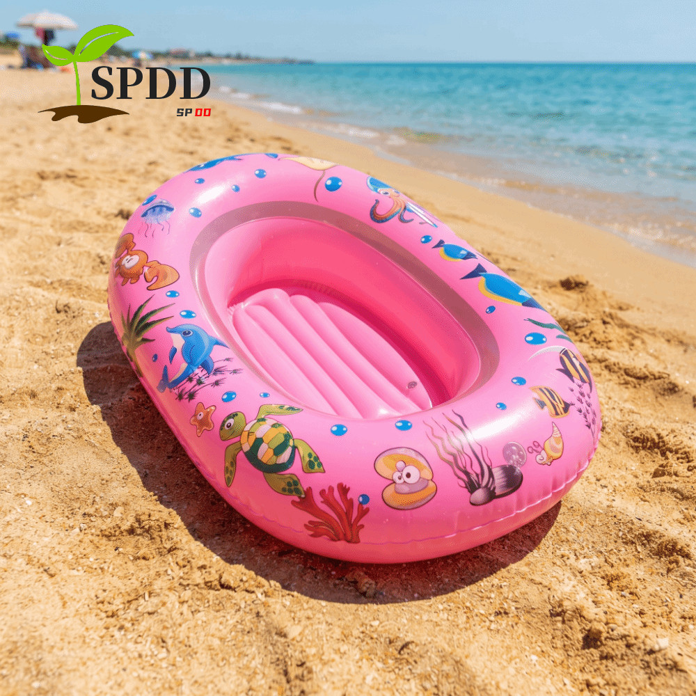 Thuyền Kayak bơm hơi SPDD, Thiết kế vui nhộn di động Thuyền kayak trẻ em bơm hơi, Phong cách hoạt hì