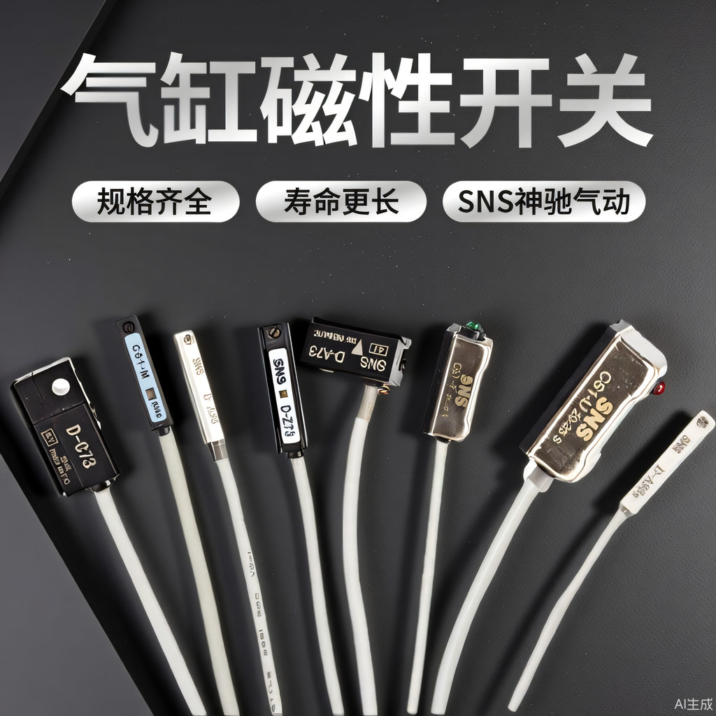 Công tắc từ tính xi lanh thần kỳ SNS D-A93 A73 Z73 C73 A54 DMS CS1-F / U / S / J / G / M