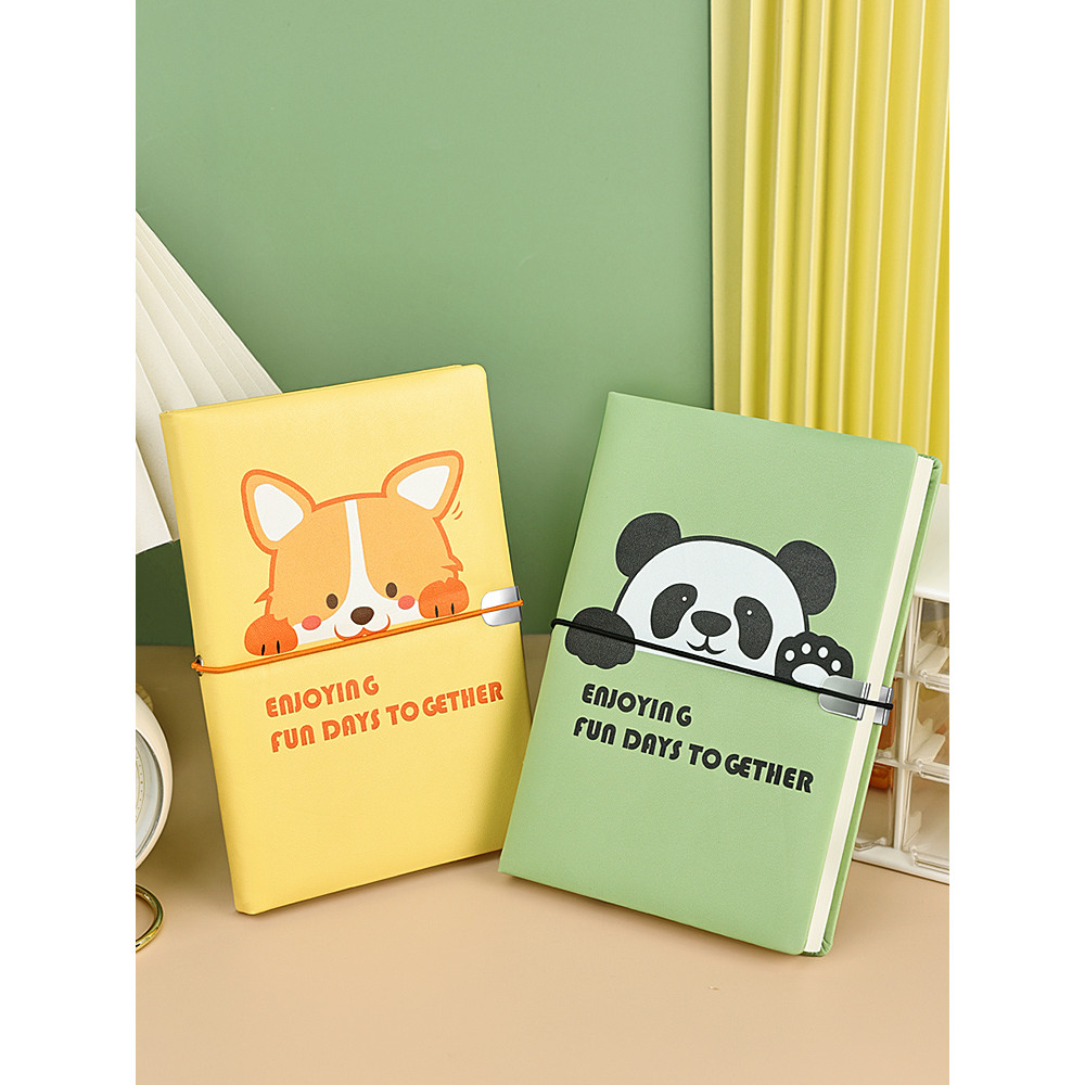 Notebook Hoạt Hình Sáng Tạo Gấu Trúc Nhỏ Di Động Di Động Nhỏ Notebook B6-Hand Notebook Key Notepad
