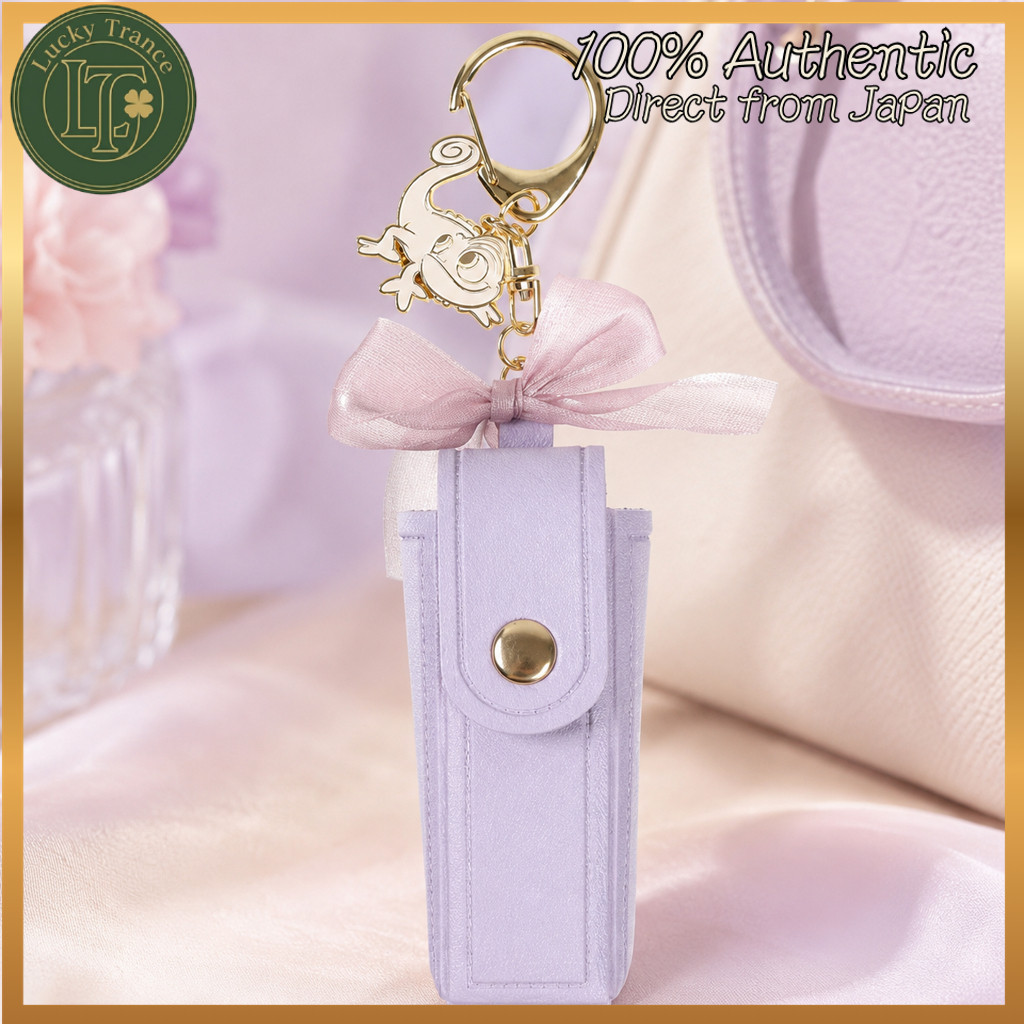Lipstick Case Keychain Rapunzel Disney THREEPPY Pascal Charm Bag Accessory Purple 1pc