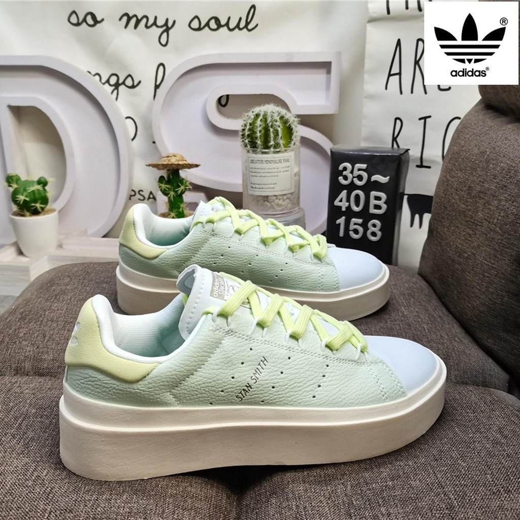 Giày thể thao Adidas Originals Stan Smith bonega 28 W Smith Clover màu trắng