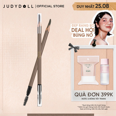 Chì Kẻ Chân Mày JUDYDOLL Shaping Eyebrow Pencil Phẩy Sợi Sắc Nét Lâu Trôi Chống Nước 1,8g