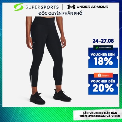 Quần Bó Thể Thao Nữ Under Armour Fly Fast 3.0 Ankle - Đen - 1369771-001