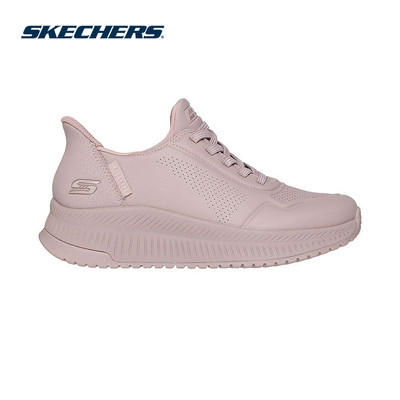 Giày Thể Thao Nữ Skechers Slip-ins BOBS Sport Squad 4 Key Look Thường Ngày - 117740-BLSH Memory Foam