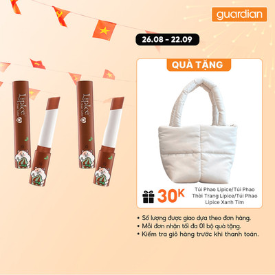 Combo 2 Son Dưỡng Giúp Giữ Ẩm Môi Lipice Sheer Color Q Choco Mint Hương Chocolate Bạc Hà 2,4Gr