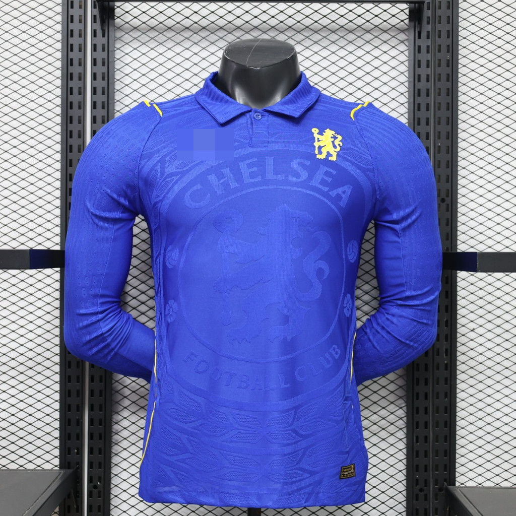 Mới 2627 Chelsea Home Player Edition Bóng đá thể thao dài tay AAA +