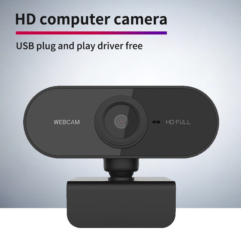Camera máy tính 1080P độ phân giải cao, camera USB có tích hợp micro, camera mạng USB, webcam.