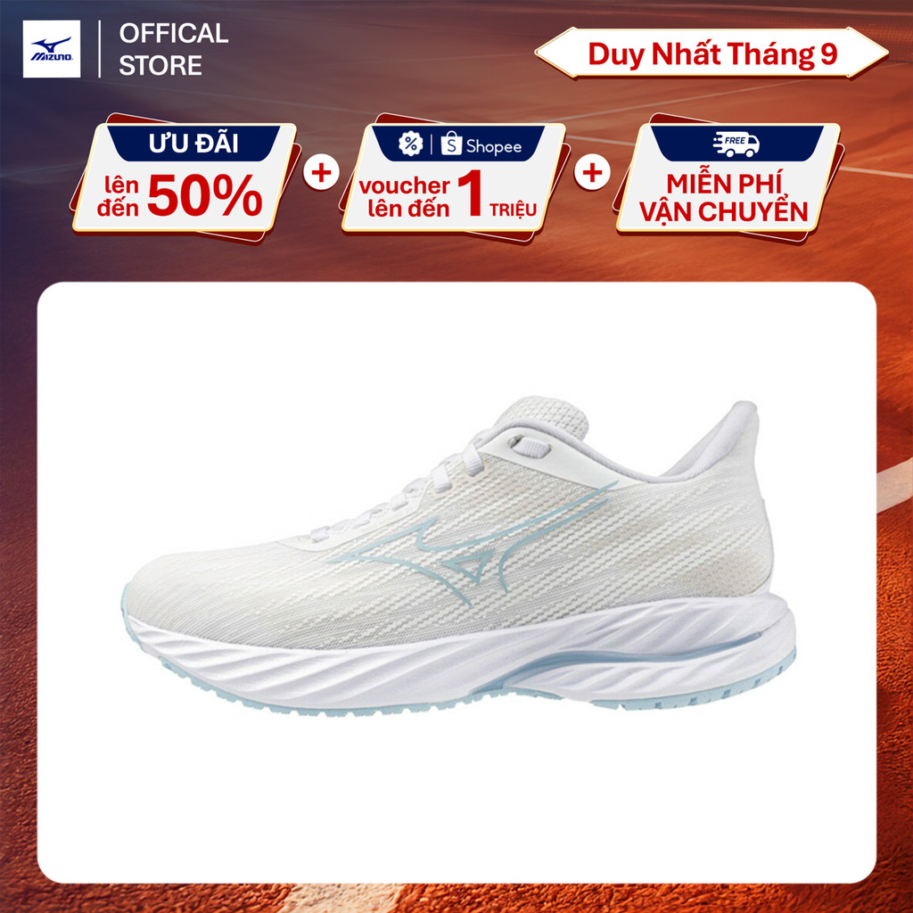 Giày Chạy Bộ Mizuno Wave Inspire 21 - Trắng - J1GD254475