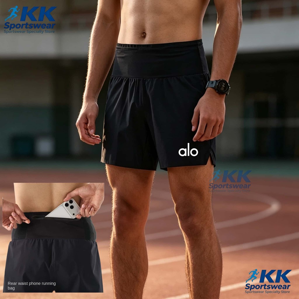 Hot-Selling Cross-Country Running 5-Inch Sports and Fitness Shorts Men's and Women's Marathon Track 