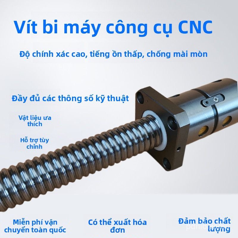 Vít me bi nghiền FD2505*550, 2505*750, 2506*615, 2506*750, độ chính xác cao, chống mài mòn bền đẹp