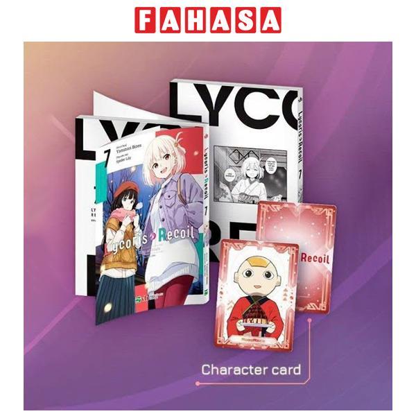 Sách - Lycoris Recoil - Tập 7 - Bản Đặc Biệt - Tặng Kèm Character Card