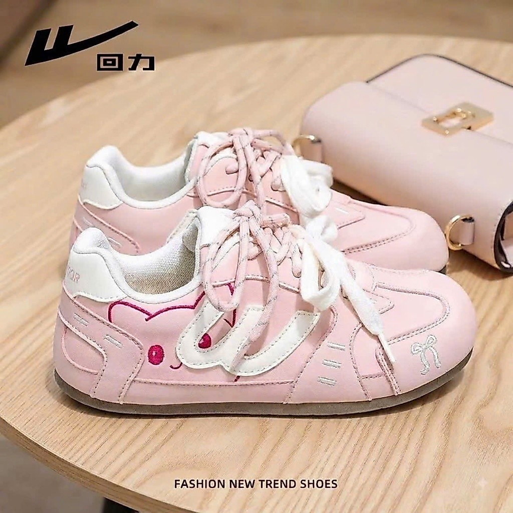 Giày Sneaker Nữ Hàn Quốc Đế Êm Nhẹ, Giày Thể Thao Nữ Trẻ Trung Năng Động, Dễ Phối Đồ Đi Học Đi Chơi