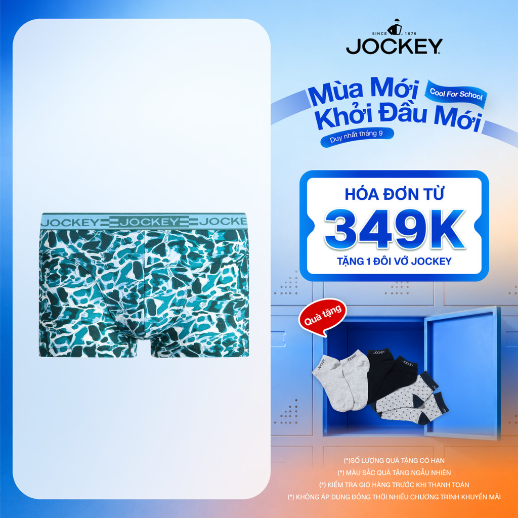 Quần Lót Nam Jockey Polyamide In Họa Tiết Dáng Trunk - J4064
