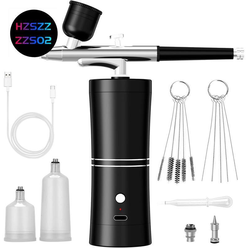 Bộ Airbrush Di Động Airbrush Bộ Bàn Chải Không Khí Cho Máy Nén Airbrush Áp Lực Cao Airbrush Máy Airb