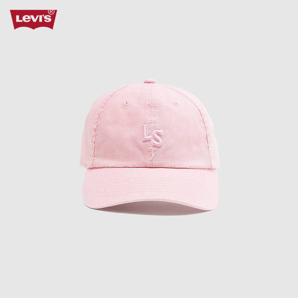 Levi's - Nón Nữ Ls Monogram Cap W Washed Coral Blush - 004BY-0005