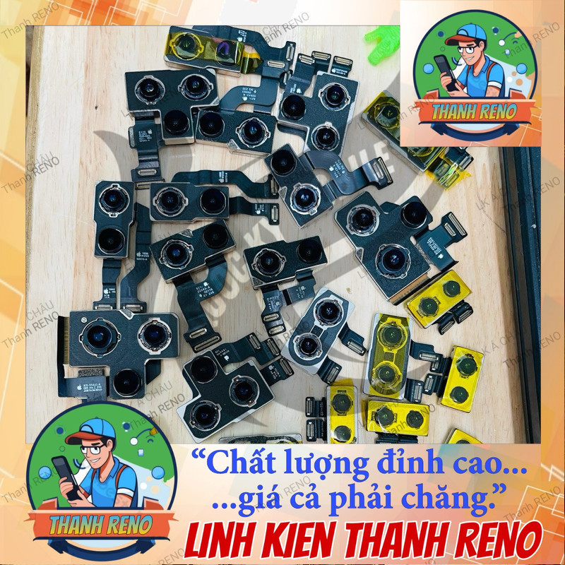 [ SALE OFF 30% ] CAMERA SAU ZIN BÓC MÁY cho 7Plus 8Plus X xs xsm 11 11pro 11prm 12 12pro 12mini 12pr