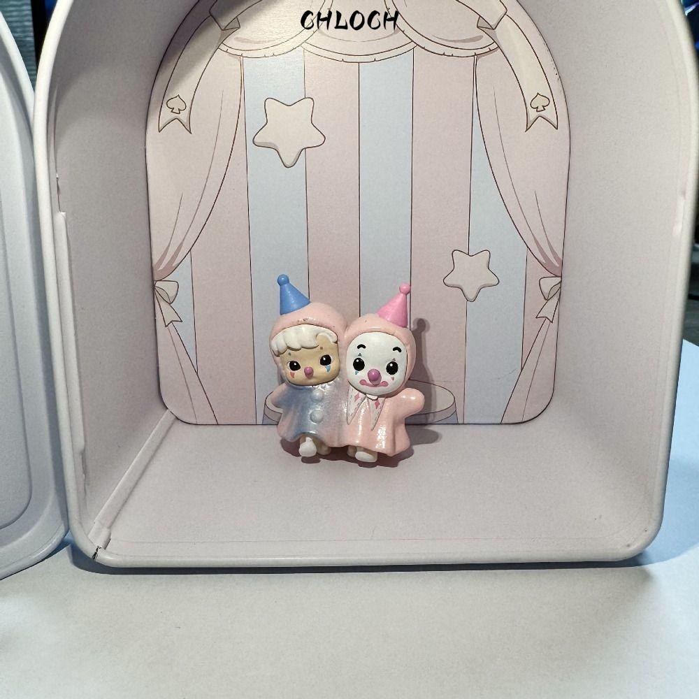 Đồ trang trí Mini CHLOCH, Hirono Mime Series POPMART Hacipupu Box, A ĐÊM CỦA FANTASY Series Tượng th