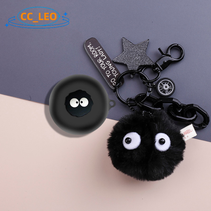 Case for Anker Soundcore Sleep A30 Silicone Soft Case Cartoon Crayon Shin-chan Keychain Pendant Suit