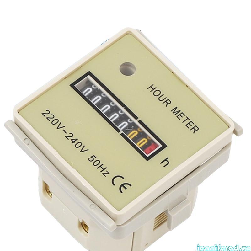 Bộ đếm giờ đồng hồ đếm giờ jenniferad 220-240V 50Hz Đồng hồ đếm giờ hoạt động cho Industr